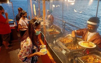 Pirate Dinner Cruise menu