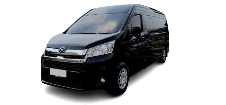 Sewa Mobil Hiace Warna Hitam di Bali
